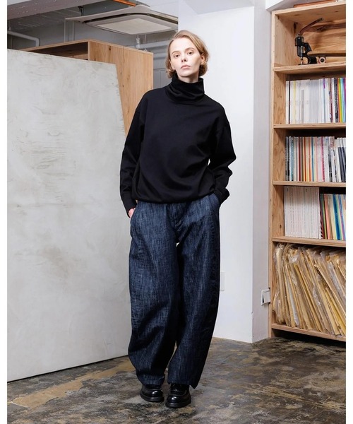 VOAAOV（ヴォアーブ） ジーンズ RANDOM CRUNCH DENIM Wide Tapered