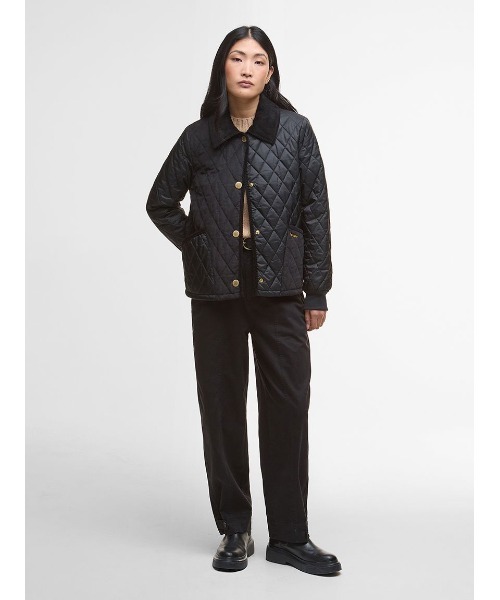 (取寄) バブアー レディース マーラ キルテッド ジャケット - ウィメンズ Barbour women Marla Quilted Jacket - Women's Black/Classic Barbour（バブアー） ブルゾン アウター Marlaキルティング ジャケット