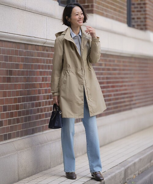 J.PRESS LADIES BEZ コットン リネン ストライプ ブラウス 麻 J.PRESS（J.プレス） ブラウス シャツ BEZコットンナイロン ストライプ