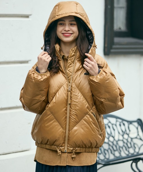 LACOSTE（ラコステ） ダウンコート ダウンジャケット オーバーサイズ撥