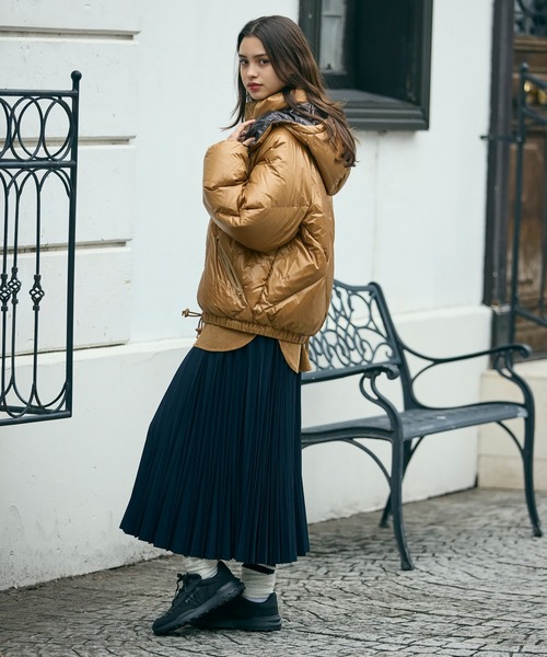 LACOSTE（ラコステ） ダウンコート ダウンジャケット オーバーサイズ撥