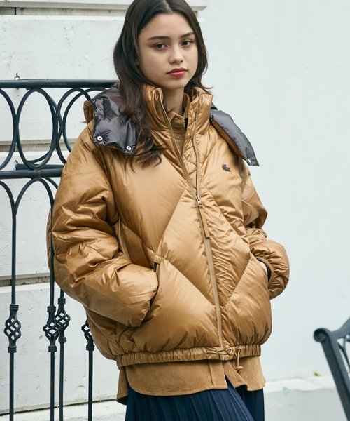 LACOSTE（ラコステ） ダウンコート ダウンジャケット オーバーサイズ撥