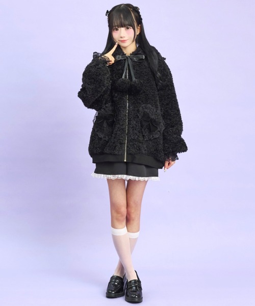 Secret Honey（シークレットハニー） コート アウター モコモコファー