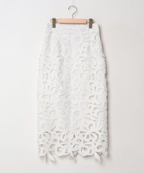 CELFORD タイトスカート ホワイト 38 CELFORD（セルフォード） タイトスカート 38 ホワイト レディース