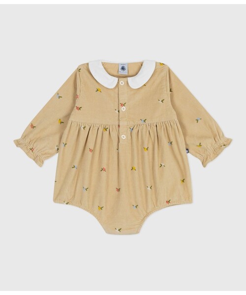 ベビー服 ロンパース 長袖コンビネゾン