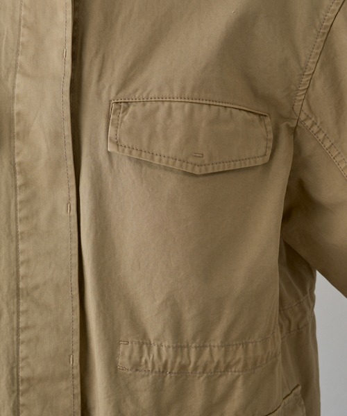 pual ce cin 「PUAL CE CIN」 ミリタリージャケット FREE カーキ