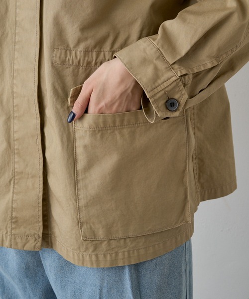 pual ce cin 「PUAL CE CIN」 ミリタリージャケット FREE カーキ