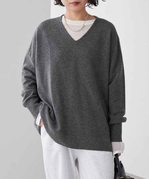 IENA（イエナ） 長袖ニット FREE グレー レディース : ZOZOTOWN Yahoo