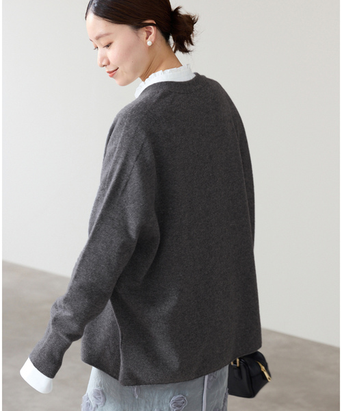 IENA（イエナ） 長袖ニット FREE グレー レディース : ZOZOTOWN Yahoo