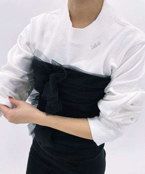 「EDIT. FOR LULU」 スウェットカットソー FREE ブラック レディース_画像8