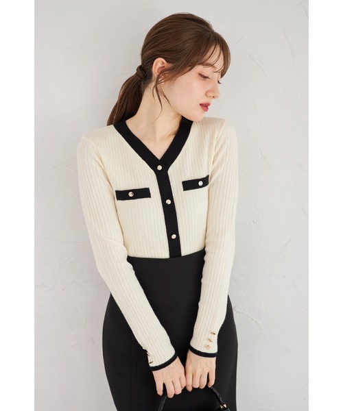 tocco closet（トッコ クローゼット） ニット セーター 「ZOZO限定」V
