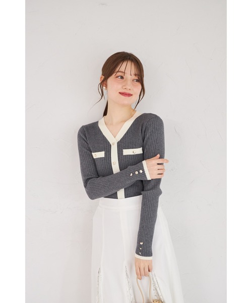 トッコトコ tocco closet（トッコ クローゼット） ニット セーター 「ZOZO限定」V