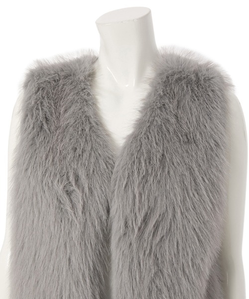 「fifth」 ベスト MEDIUM グレー レディース_画像4