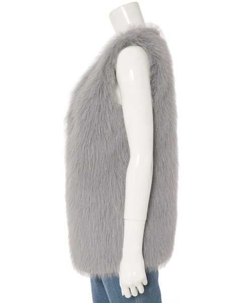 「fifth」 ベスト MEDIUM グレー レディース_画像5