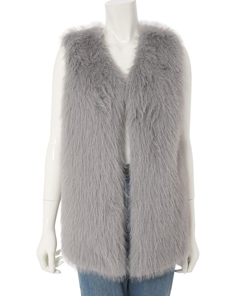 「fifth」 ベスト MEDIUM グレー レディース_画像9