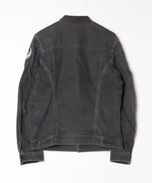 DIESEL」 ブルゾン L ブラック メンズ DIESEL (ディーゼル) 合成皮革