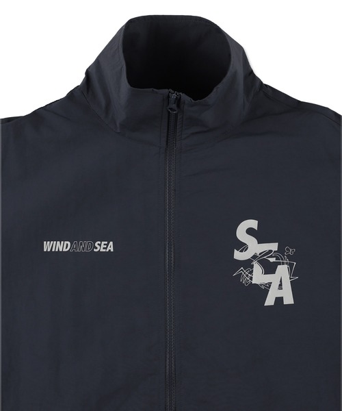 WIND AND SEA（ウィンダンシー） ナイロンブルゾン S レッド メンズ