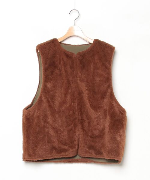 「WHIMSIC」 ミリタリーコート FREE オリーブ レディース_画像3