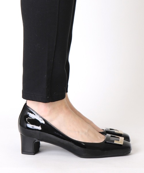 「artemis by DIANA」 パンプス 24.5cm グレー レディース_画像2