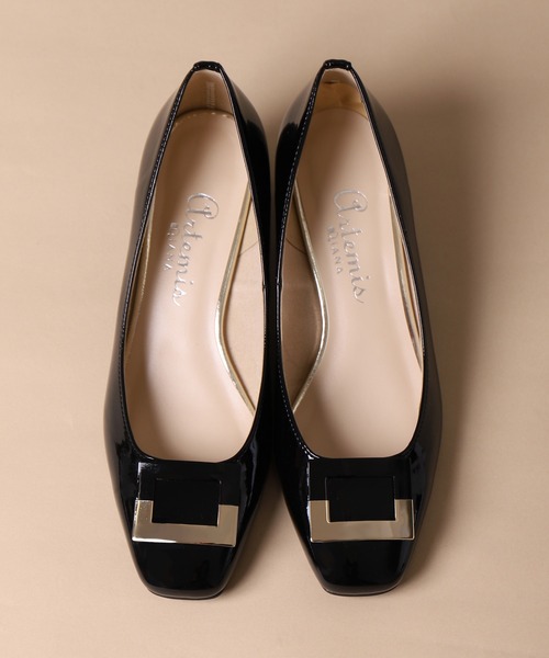 「artemis by DIANA」 パンプス 24.5cm グレー レディース_画像3