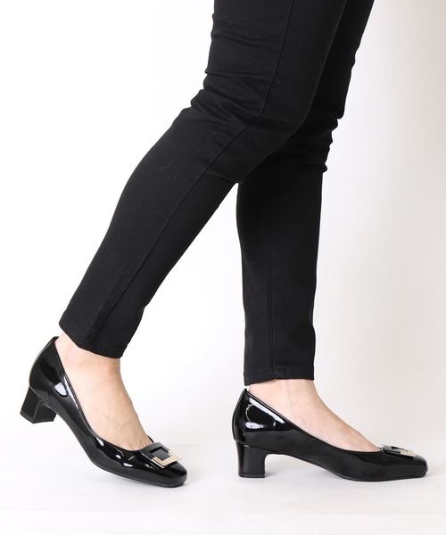 「artemis by DIANA」 パンプス 24.5cm グレー レディース_画像5