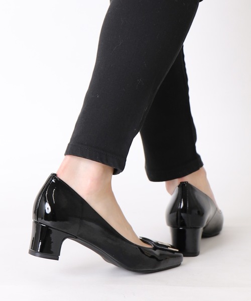 「artemis by DIANA」 パンプス 24.5cm グレー レディース_画像7