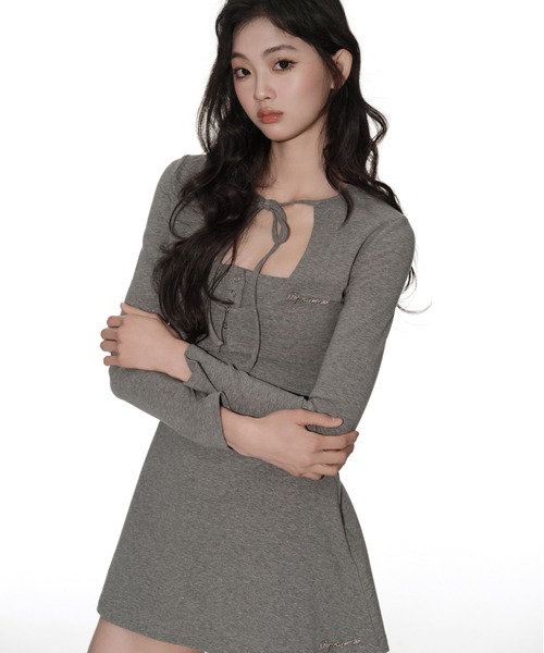 Silentand ワンピース Kirakira mini dress : ZOZOTOWN Yahoo!店