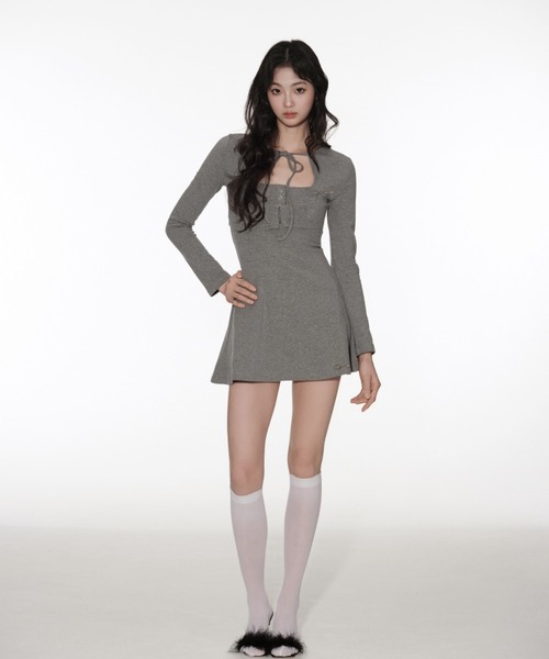 Silentand ワンピース Kirakira mini dress : ZOZOTOWN Yahoo!店