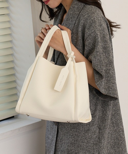 「cache cache」 ハンドバッグ FREE ブラック レディース_画像5