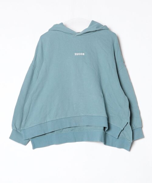 ZUCCa（ズッカ） プルオーバーパーカー M size ブルー レディース