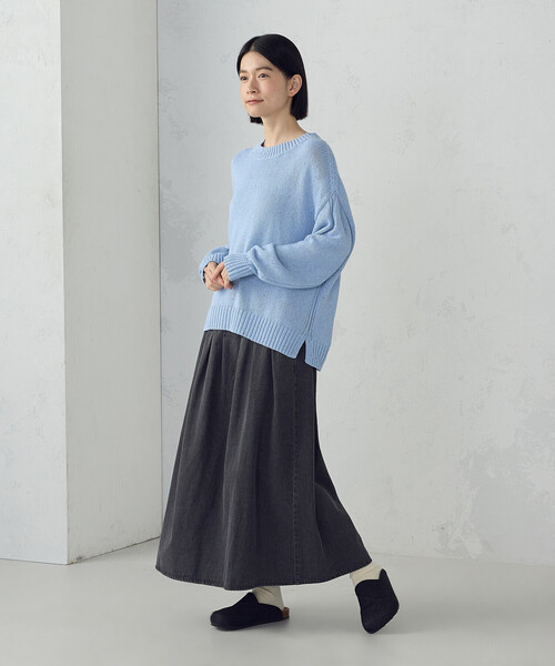 新品 【洗える】 ウール混 カラーネップ ニット セーター レディース M L ニット セーター カラーネップ レディース : ZOZOTOWN Yahoo!店 - 通販