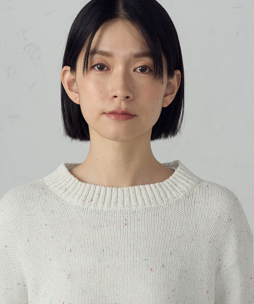 新品 【洗える】 ウール混 カラーネップ ニット セーター レディース M L ニット セーター カラーネップ レディース : ZOZOTOWN Yahoo!店 - 通販