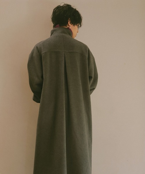 「ReNorm」 ステンカラーコート フリー キャメル レディース_画像2