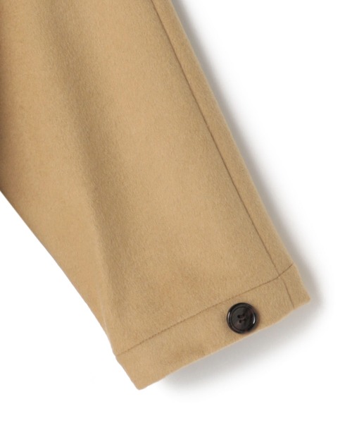 「ReNorm」 ステンカラーコート フリー キャメル レディース_画像3