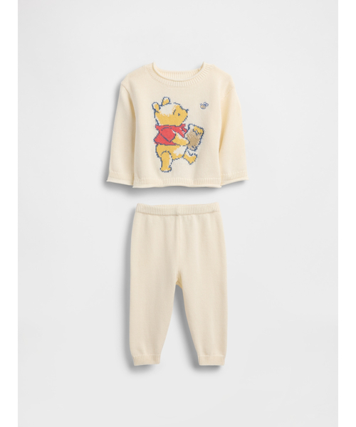 GAP（ギャップ） セットアップ くまのプーさん ニットセット (ベビー 