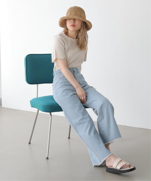 [RAY CASSIN] Denim брюки MEDIUM one woshu женский 