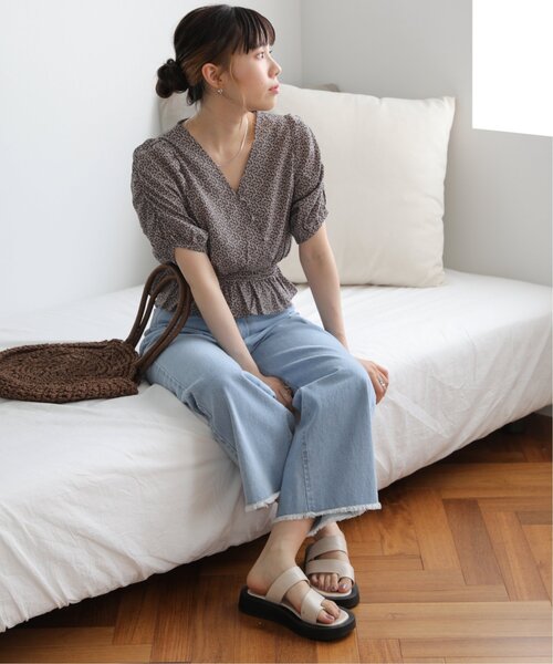 [RAY CASSIN] Denim брюки MEDIUM one woshu женский 
