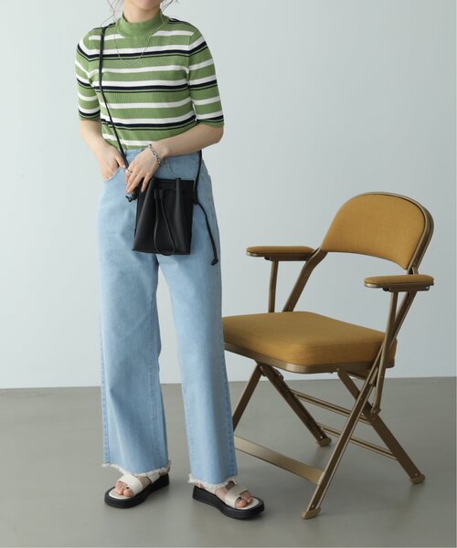 [RAY CASSIN] Denim брюки MEDIUM one woshu женский 
