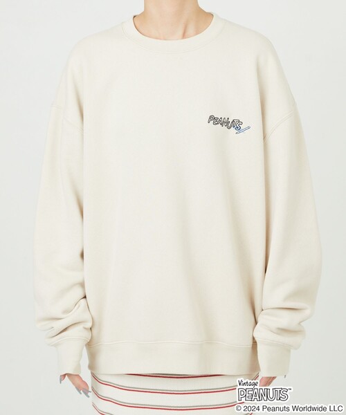 FREAK'S STORE スウェットVintage PEANUTS コラボ FREAK'S STORE（フリークスストア） スウェットカットソー「Vintage