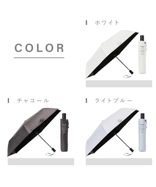 Waterfront（ウォーターフロント） 折りたたみ傘 クイックシャット