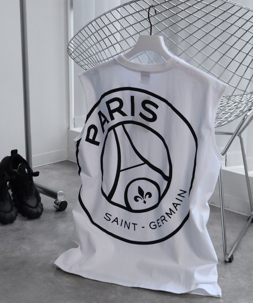サンジェルマンまで連れてって！ tシャツ 「Paris Saint-Germain/パリサンジェルマン」ロゴエンブレム