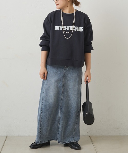 pual ce cin デニムスカート リヨセル混デニムスカート : ZOZOTOWN