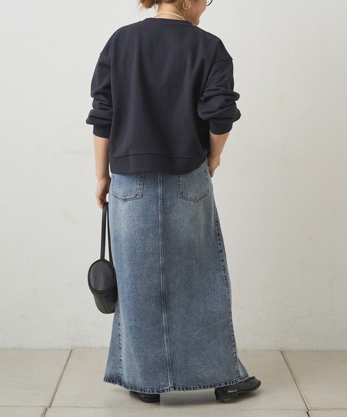PUAL CE CIN リヨセル混デニムスカート インディゴブルー pual ce cin デニムスカート リヨセル混デニムスカート : ZOZOTOWN