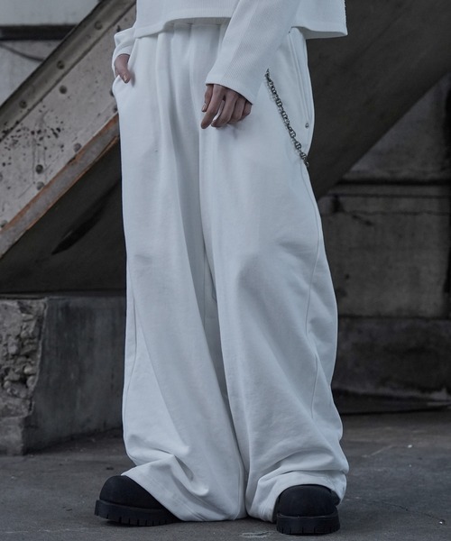 LANDNESS ワイドパンツ スウェットパンツ ジャージ 「LANDNESS