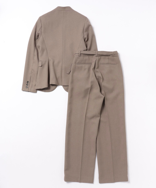 「m.f.editorial」 セットアップ MEDIUM ベージュ レディースの画像