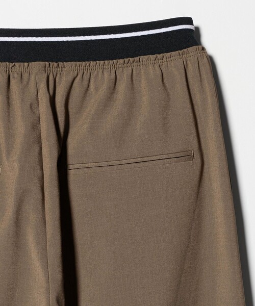 ワイドパンツ パンツ ラインゴム ワイドパンツ ウォッシャブル 防シワ レディースの画像
