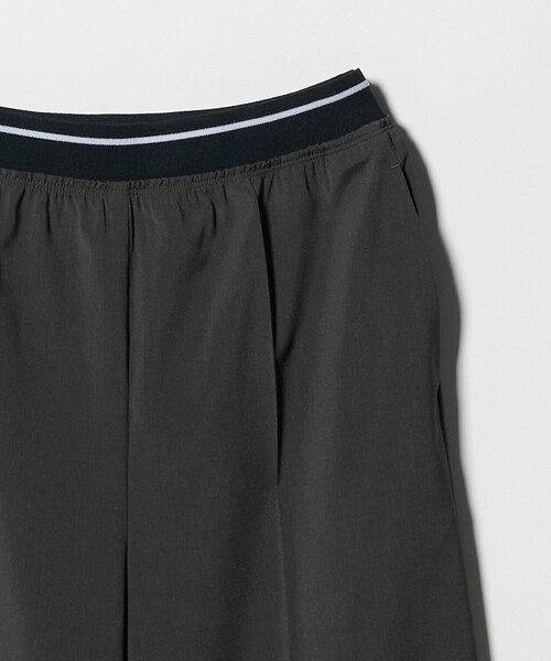 ワイドパンツ パンツ ラインゴム ワイドパンツ ウォッシャブル 防シワ レディースの画像
