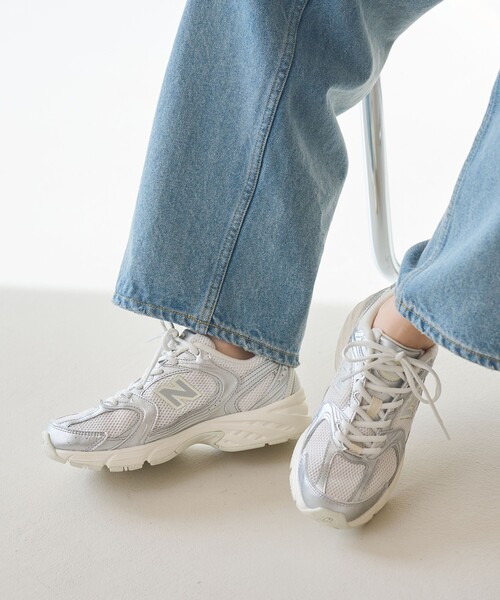 ウォーキングシューズ スニーカー 「New Balance」U530 メタリックカラー スニーカー レディースの画像