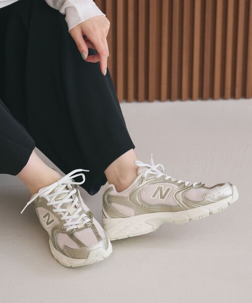 ウォーキングシューズ スニーカー 「New Balance」U530 メタリックカラー スニーカー レディースの画像
