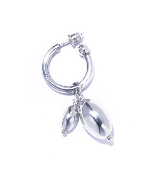 ピアス 「quip queint」germe duo hoop pierce/ジェルム デュオ フープ ピアス レディースの画像